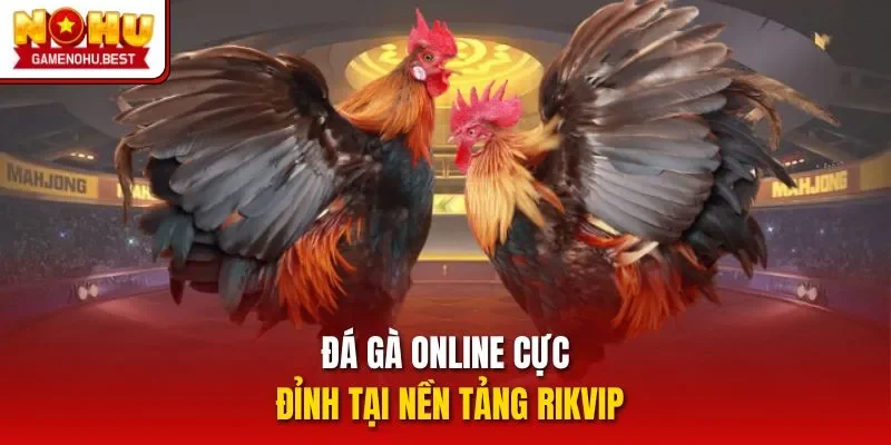 Đá gà online cực đỉnh tại nền tảng Rikvip
