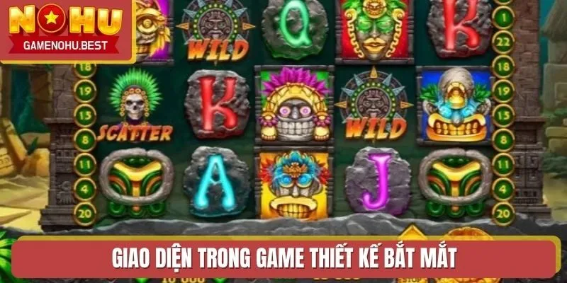 Giao diện trong game thiết kế bắt mắt